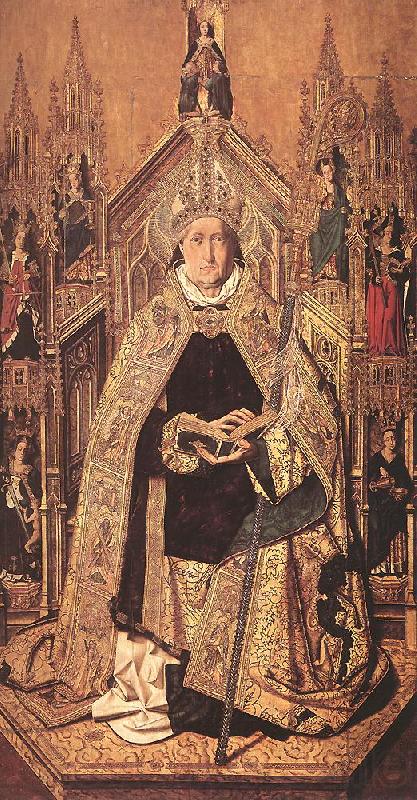 Bartolome Bermejo St Dominic Enthroned in Glory Spain oil painting art
